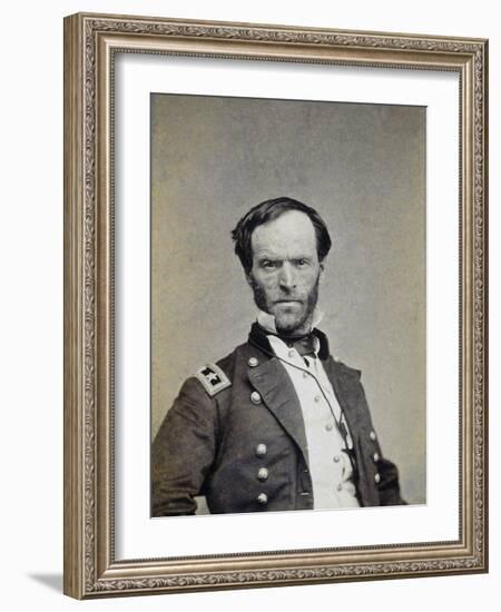 William Tecumseh Sherman-Mathew Brady-Framed Photographic Print