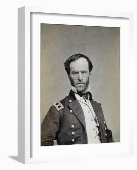 William Tecumseh Sherman-Mathew Brady-Framed Photographic Print