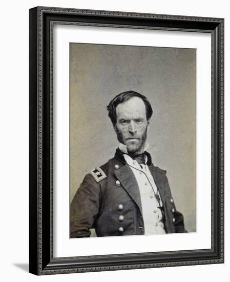 William Tecumseh Sherman-Mathew Brady-Framed Photographic Print