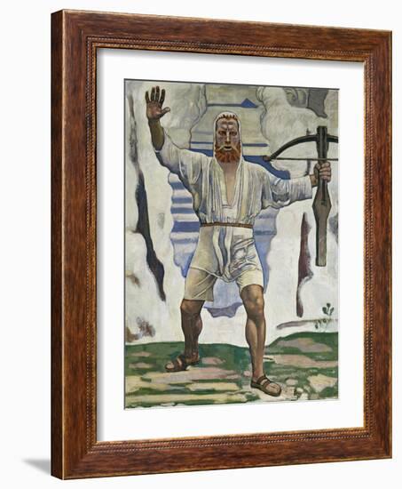 William Tell, 1897-Ferdinand Hodler-Framed Giclee Print