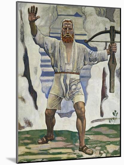 William Tell, 1897-Ferdinand Hodler-Mounted Giclee Print