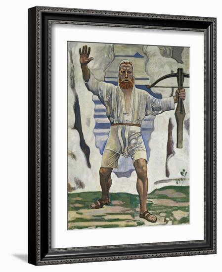 William Tell, 1897-Ferdinand Hodler-Framed Giclee Print