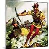William Tell, the Swiss Patriot, Jumping from a Boat on Lake Lucerne-McConnell-Mounted Giclee Print