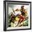 William Tell, the Swiss Patriot, Jumping from a Boat on Lake Lucerne-McConnell-Framed Giclee Print