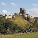 Corfe Castle, 11th Century-William the Conqueror-Mounted Photographic Print