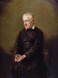 Portrait of Jacob Wilson (1799-1882) Last Birmingham Town Crier, 1868-69 (Oil on Canvas)-William Thomas Roden-Giclee Print