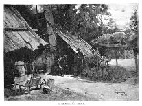 A Bushman's Home, Australia, 1886-William Thomas Smedley-Framed Giclee Print