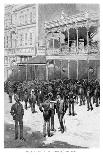 Speculators on the Corner, Ballarat, Australia, 1886-William Thomas Smedley-Framed Giclee Print