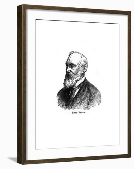 William Thomson, Lord Kelvin, Irish-Scottish Mathematician, Physicist and Engineer-null-Framed Giclee Print