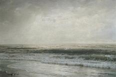 Beach at Long Branch: Sunrise, 1872 (Oil on Canvas)-William Trost Richards-Giclee Print