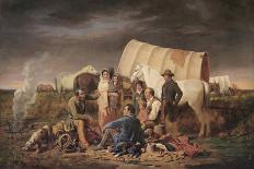 Advice on the Prairie-William Tylee Ranney-Art Print