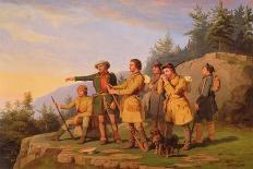 Veterans of 1776 Returning from the War, 1848 (Oil on Canvas)-William Tylee Ranney-Framed Giclee Print