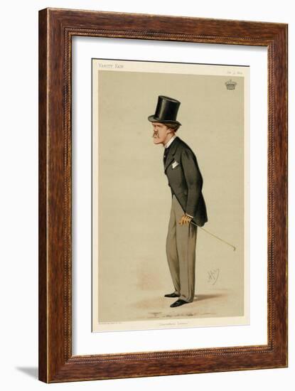 William Ulick O'Connor Cuffe, Vanity Fair-Carlo Pellegrini-Framed Art Print