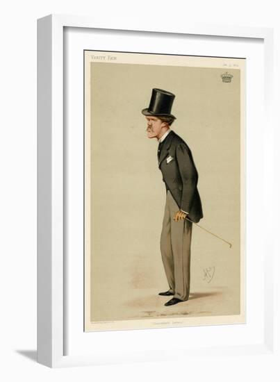 William Ulick O'Connor Cuffe, Vanity Fair-Carlo Pellegrini-Framed Art Print