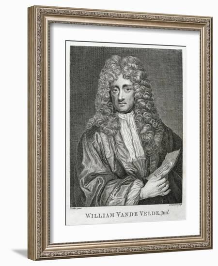 William Van De Velde, Junr.-Godfrey Kneller-Framed Giclee Print