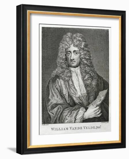 William Van De Velde, Junr.-Godfrey Kneller-Framed Giclee Print