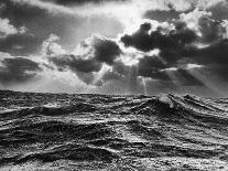 North Atlantic Wave Whipped High in a Midwinter Squall-William Vandivert-Photographic Print