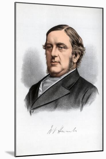 William Vernon Harcourt, British Liberal Statesman, C1890-Petter & Galpin Cassell-Mounted Giclee Print