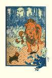 Monkeys Flew Away with Dorothy-William W. Denslow-Art Print