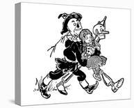 The Wonderful Wizard of Oz-William W^ Denslow-Framed Premium Giclee Print