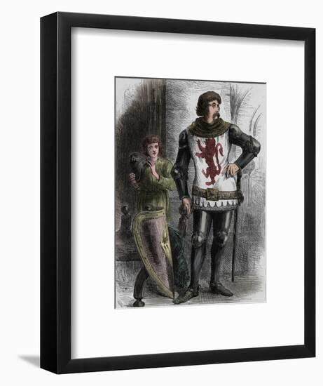 'William Wallace', c1270-1305, (c1880)-Unknown-Framed Giclee Print