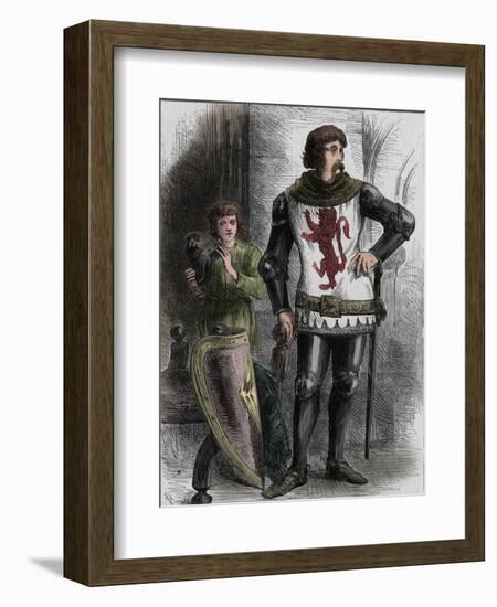 'William Wallace', c1270-1305, (c1880)-Unknown-Framed Giclee Print