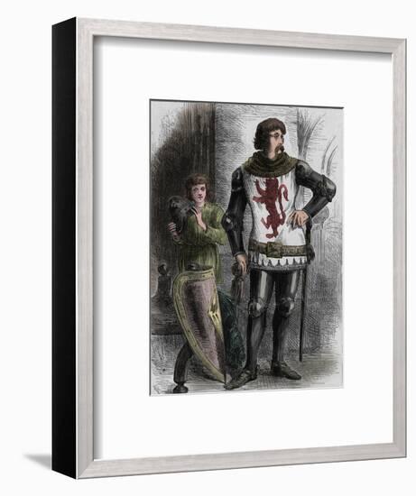 'William Wallace', c1270-1305, (c1880)-Unknown-Framed Giclee Print