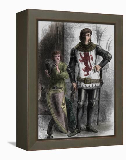 'William Wallace', c1270-1305, (c1880)-Unknown-Framed Premier Image Canvas