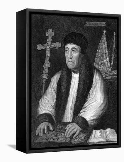 William Warham (1450-153), Archbishop of Canterbury, 1824-R Cooper-Framed Premier Image Canvas