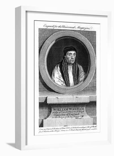 William Warham, Archbishop of Canterbury, 1748-Hans Holbein the Younger-Framed Giclee Print