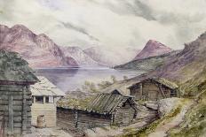 Romsdal Fjord, 1850-William West-Giclee Print