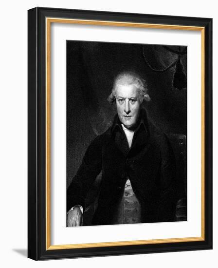 William Wildman, Second Viscount Barrington-Thomas Lawrence-Framed Art Print