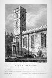 Church of St Edmund the King, Looking West Along Lombard Street, City of London, 1813-William Wise-Premium Giclee Print