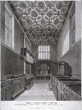 View of the Guildhall Chapel, Giving its Original Dedication, City of London, 1815-William Wise-Giclee Print