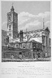 View of St Dionis Backchurch from Fenchurch Street, City of London, 1813-William Wise-Framed Giclee Print