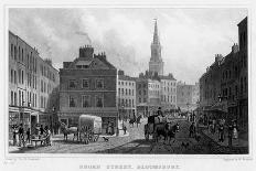 Holborn Bridge, London, C1830-William Woolnoth-Framed Giclee Print