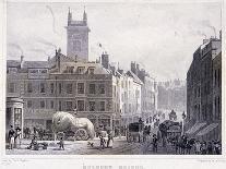 Broad Street, Bloomsbury, London, 19th Century-William Woolnoth-Framed Giclee Print