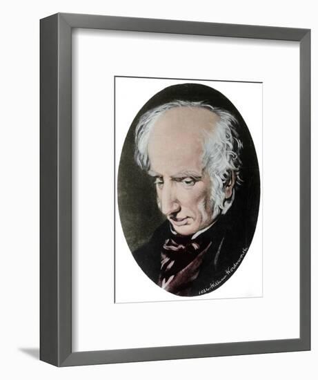 William Wordsworth, English poet-Unknown-Framed Giclee Print