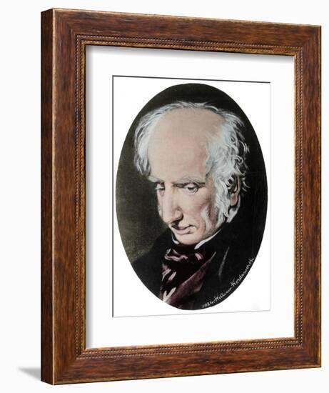 William Wordsworth, English poet-Unknown-Framed Giclee Print