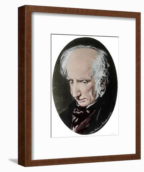 William Wordsworth, English poet-Unknown-Framed Giclee Print