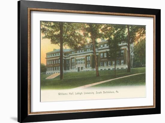 Williams Hall, Lehigh University, South Bethlehem, Pennsylvania-null-Framed Art Print
