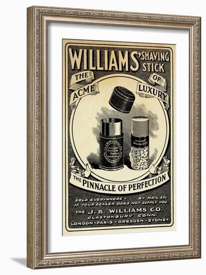 Williams Shaving Stick-null-Framed Giclee Print