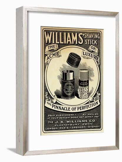 Williams Shaving Stick-null-Framed Giclee Print