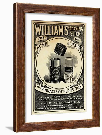 Williams Shaving Stick-null-Framed Giclee Print