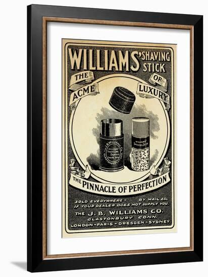 Williams Shaving Stick-null-Framed Giclee Print