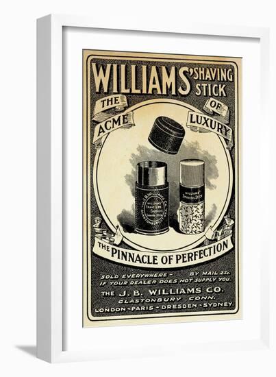 Williams Shaving Stick-null-Framed Giclee Print