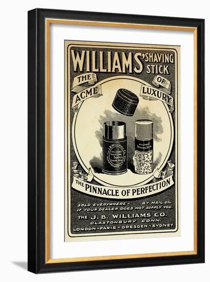 Williams Shaving Stick-null-Framed Giclee Print