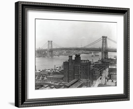 Williamsburg Bridge-null-Framed Photographic Print