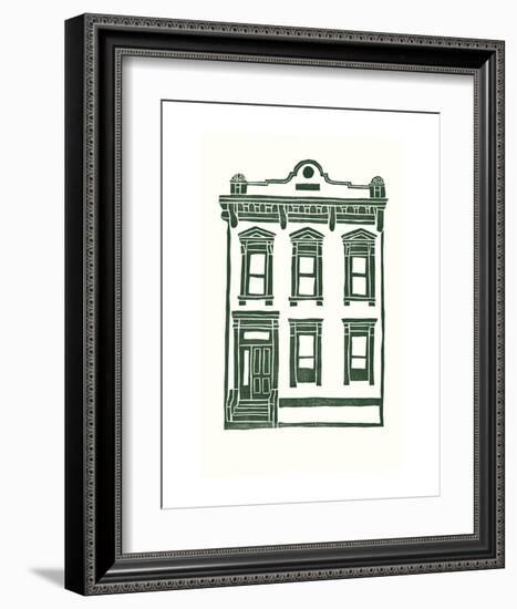 Williamsburg Building 1 (Manhattan Ave. between Jackson and Withers)-live from bklyn-Framed Art Print