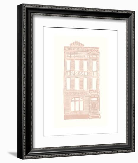 Williamsburg Building 3 (Queen Anne)-live from bklyn-Framed Art Print